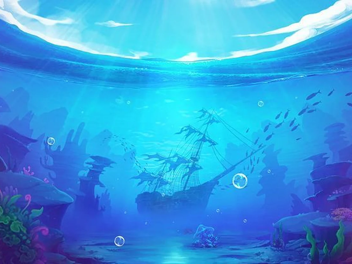 หน้าจอเกมยิงปลาของ 91pg ที่มีเป้าหมายในฉากใต้น้ำ